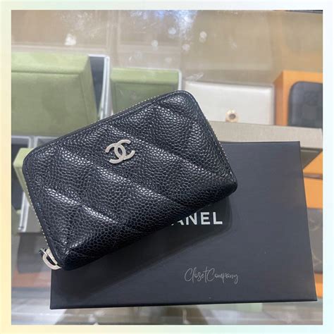 chanel card holder uk price|Chanel card holder zip around.